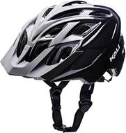 kali protectives chakra solo half size solid black cycling helmet - l/xl logo