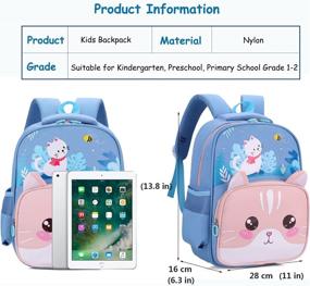 img 3 attached to 🎒 Preschool Kindergarten Toddler Backpacks - Children Backpacks