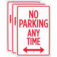 parking any time sign 3 pack logo