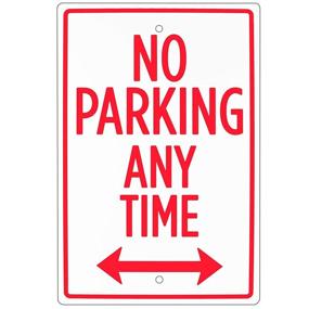img 3 attached to Parking Any Time Sign 3 Pack