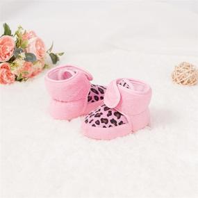 img 2 attached to Infant Toddler Boys' Anti-Skid 👶 Newborn Shoes and Boots by BiBeGoi