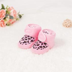 img 1 attached to Infant Toddler Boys' Anti-Skid 👶 Newborn Shoes and Boots by BiBeGoi