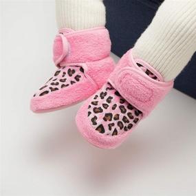 img 3 attached to Infant Toddler Boys' Anti-Skid 👶 Newborn Shoes and Boots by BiBeGoi