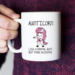 img 2 attached to Aunticorn Funny Coffee Mug Birthday