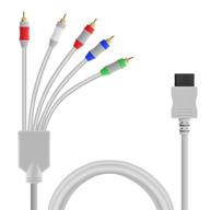 🎮 enhance gaming experience with 6ft component hd av cable for nintendo wii and wii u logo