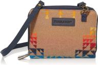 stylish and practical: pendleton womens wallet strap redtop, the perfect addition to women's handbags & wallets logo