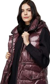 img 1 attached to Orolay Womens Collar Hooded Sleeveless