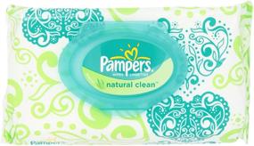 img 1 attached to Салфетки Pampers Natural Clean Travel Pack - 1x72 штуки (упаковка из 8 штук)