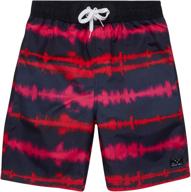 big chill bathing shorts tie dye boys' clothing logo