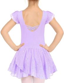 img 4 attached to Kidsmian Little Sparkly Skirted Leotard Girls' Clothing