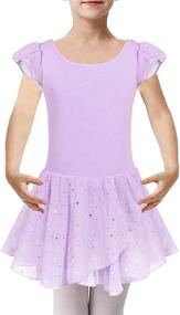 img 3 attached to Kidsmian Little Sparkly Skirted Leotard Girls' Clothing