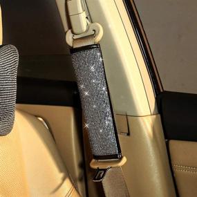 img 1 attached to Seatbelt Diamond Shoulder Decoration Accessories