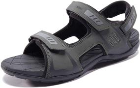 img 4 attached to 👟 Ultimate Comfort and Durability: CAMEL Sandals Outdoor Athletic Slides for Active Adventures