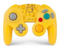 powera pikachu pokemon wireless gamecube style controller for nintendo switch logo