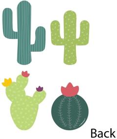 img 2 attached to 🌵 Party Essentials - DIY Cactus Decorations for Prickly Cactus Fiesta - Set of 20 by Big Dot of Happiness