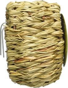 img 2 attached to 🐦 4-Inch Finch Covered Twig Birds' Nest by Prevue Pet Products - BPV1151