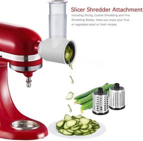 Stainless Steel Food Grinder Attachment for KitchenAid Stand MixerDurable Meat  Grinder, Including 3 Sausage Stuffer Dishwasher Safe Attachment Suitable  (does not include kitchenaid stand mixer)