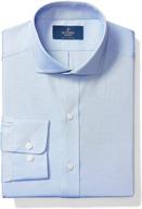 👔 non-iron classic cutaway collar men's shirt - designed with buttoned detailing logo