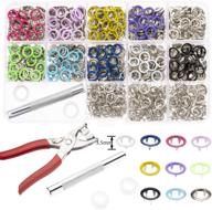 🧵 lynda multi-color fastener crafting kit (3.5mm) logo