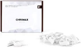 img 2 attached to 🔳 Noctua NA-SAVP1 chromax.White Anti-Vibration Pads (16-Pack, White) - Ideal for 120/140mm Noctua Fans