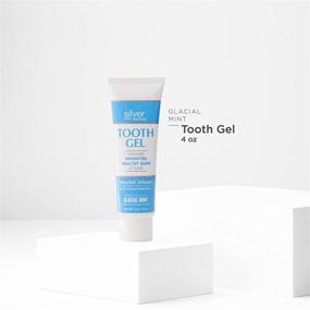 img 1 attached to 🦷 Silver Biotics Tooth Gel - Naturally Enhances Oral Health - SilverSol Infused - Triple Action Glacial Mint with Xylitol and Peppermint Oil - 4 oz.