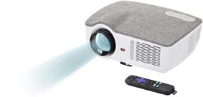 img 4 attached to 🎥 Onn Projector 720p Lumens Portable with Roku Streaming Stick (Renewed): Enjoy Streaming Content Anywhere!