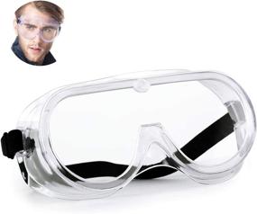 img 4 attached to Wrap Around Safety Goggles for Enhanced Workplace Protection