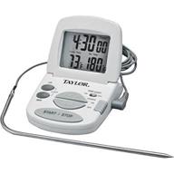 🌡️ enhanced taylor 1470n classic series programmable meat thermometer with timer, alarm, and advanced features logo