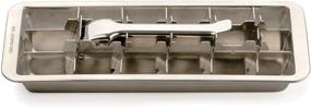 img 4 attached to 🧊 RSVP International Endurance Vintage Inspired Ice Cube Tray: Retro Design, Levers Remove Cubes, Heavy Duty Stainless Steel - Perfect for Bars & Kitchens, Dishwasher Safe, 11-inch