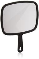 💄 soft 'n style make-up mirror 8" x 9" black (sns-11bk): sleek and stylish beauty accessory logo