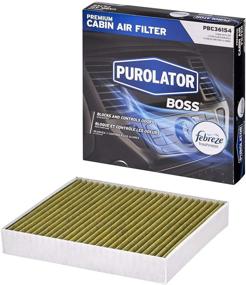 img 4 attached to 🌬️ Freshen Up Your Ride! PurolatorBOSS Premium Cabin Air Filter with Febreze Freshness for Chevrolet, Buick, Cadillac