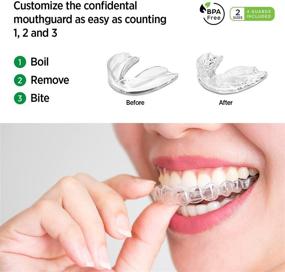 img 1 attached to Ariella Nature Dental Night Guards for Teeth Grinding - BPA & Latex Free, Moldable Custom Mouth Guard for Upper and Lower Teeth - 3-in-1 Multi-Purpose Teeth Whitening Tray Mouth Guard