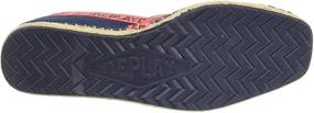 img 1 attached to 👟 Stylish and Comfortable: Replay Men's Espadrille Loafer Denim for a Casual and Trendy Look