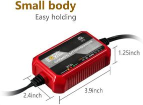 img 3 attached to 🔋 Efficient 2-Pack FOVAL Automatic Trickle Battery Charger 12V 1000mA with Smart Technology