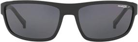 img 4 attached to 🕶️ ARNETTE Men's An4259 Borrow Rectangular Sunglasses: Stylish Eye Protection for Men