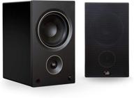 🔊 black psb alpha am5 powered bookshelf speakers logo