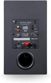 img 3 attached to 🔊 Black PSB Alpha AM5 Powered Bookshelf Speakers