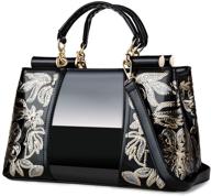 👜 nevenka patent leather fashion handbags: exquisite women's handbags & wallets logo