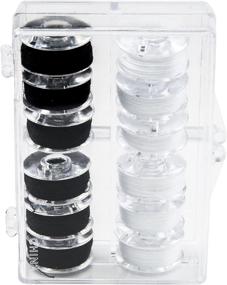 img 3 attached to 🧵 High-quality SINGER 30027 Class 66 Threaded Bobbins - Transparent, Black & White - 12-Count: An In-Depth Review