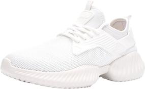 img 4 attached to 👟 Walking Shoes for Women: DYKHMATE Lightweight, Breathable, and Comfortable