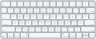 enhanced apple magic keyboard with touch id for apple silicon mac computers - us english, usb-c to lightning cable included - white логотип