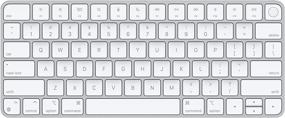 img 4 attached to Enhanced Apple Magic Keyboard with Touch ID for Apple Silicon Mac Computers - US English, USB-C to Lightning Cable Included - White