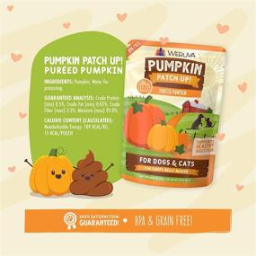 img 1 attached to 🎃 Weruva Pumpkin Patch Up! Organic Pumpkin Pouches for Dogs & Cats
