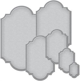 img 4 attached to 🔳 Spellbinders S5-127 Nestabilities Labels Templates - Set of 6