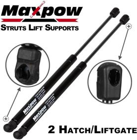 img 4 attached to 🚪 Maxpow 2Pcs SG314044 Rear Hatch Liftgate Tailgate Lift Supports for Jeep Grand Cherokee 2005-2010