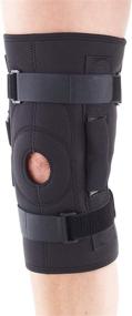 img 2 attached to 💪 Optimized Rite Aid Adjustable Straps Hinged Knee Brace - One Size Fits All, Pack of 1: Superior Knee Support and Pain Relief