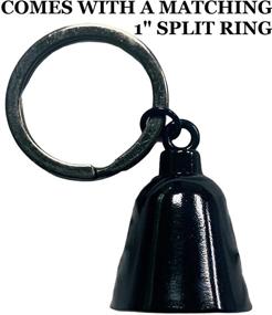 img 3 attached to USA Designed Kustom Cycle Parts Rose Motorcycle 'Evil Spirits' Biker Guard Bell in Gloss Black - Universal Fit for All Motorcycles