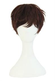img 2 attached to 💁 Парик MapofBeauty Fashion Women Natural Short Curly Wig (Темно-коричневый) - Стильное и модное парикмахерское изделие для шикарного внешнего вида.