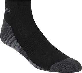 img 3 attached to Skechers Quarter Socks Black 10 13