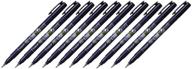 🖌️ tombow fude brush pen, fudenosuke, hard (gcd-111) - 10 set bundle: perfect for calligraphy and illustrations logo